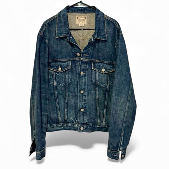 Polo Ralph Lauren Other - Polo Ralph Lauren Men's Denim Trucker Jacket Size XXL
